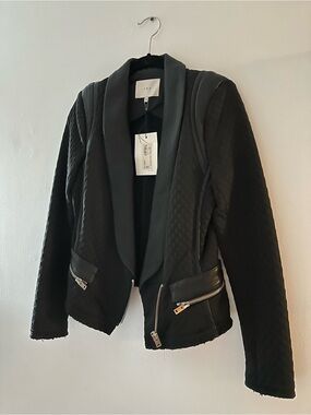 IRO Ashby Blazer Jacket with Zip Details